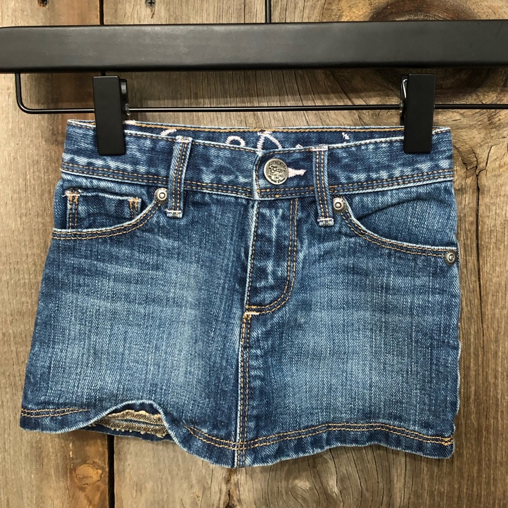 2007 GapKids Blue Denim Jean Skirt Size 2T Girls